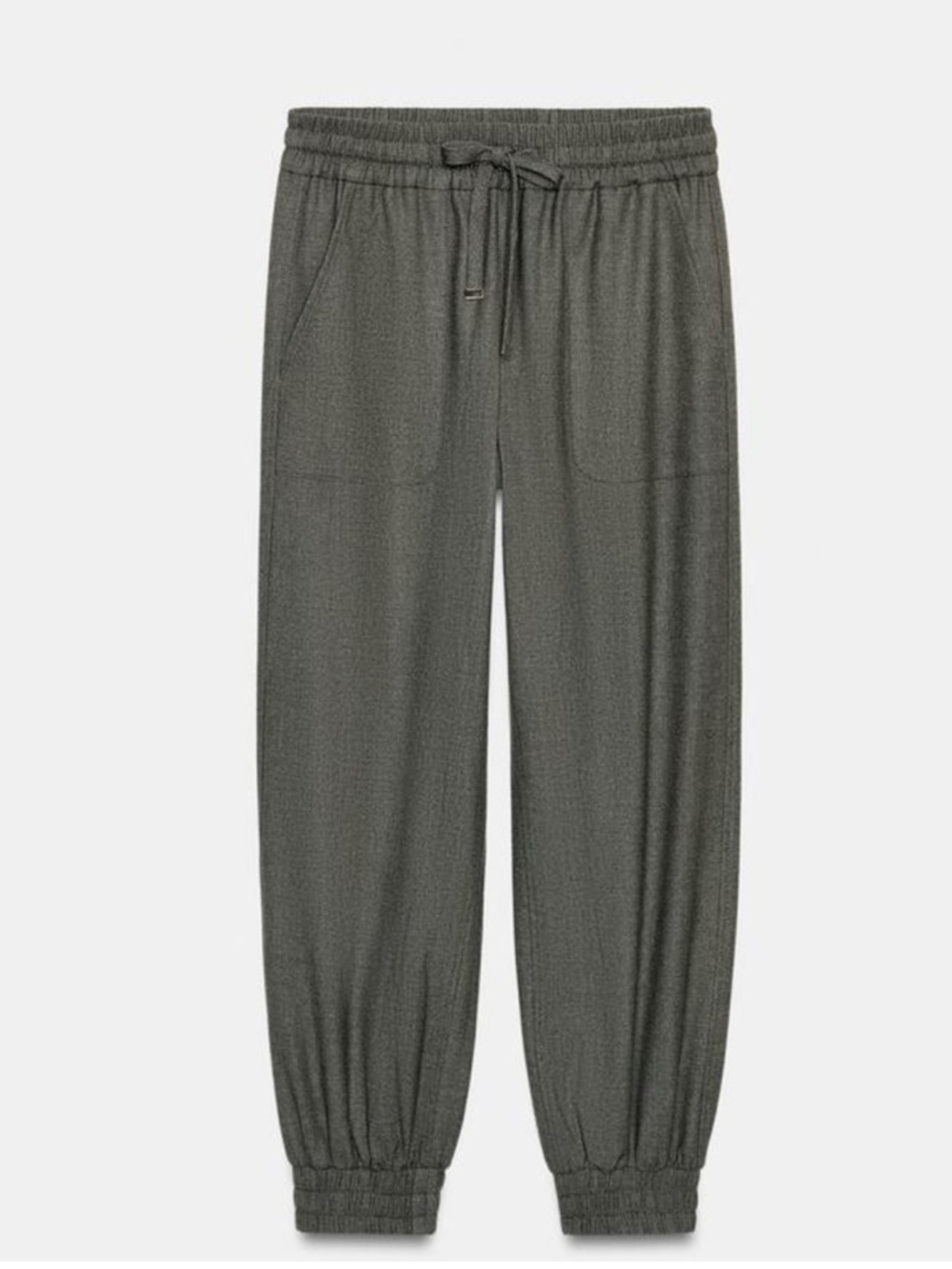 Women’s Cuffed Jogger Pants - gray Size Small